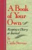 A_book_of_your_own